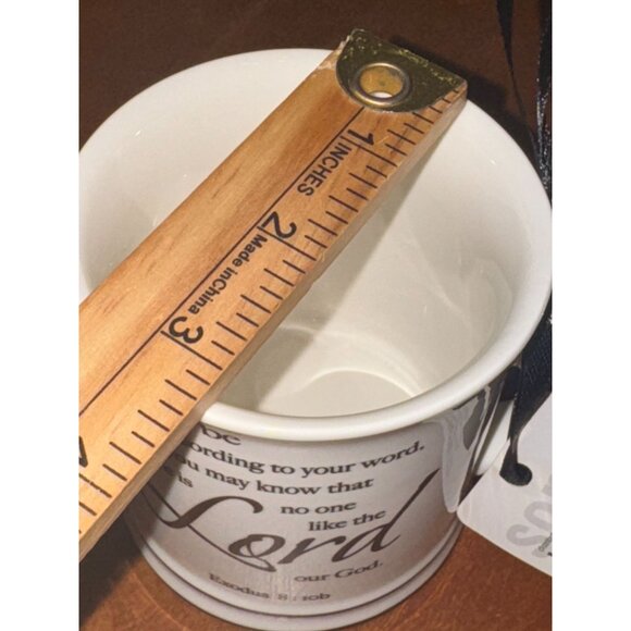 Inspirational Christian Ceramic Mug With Bible Verse Exodus 8:10b Let It Be Micr - Picture 6 of 6